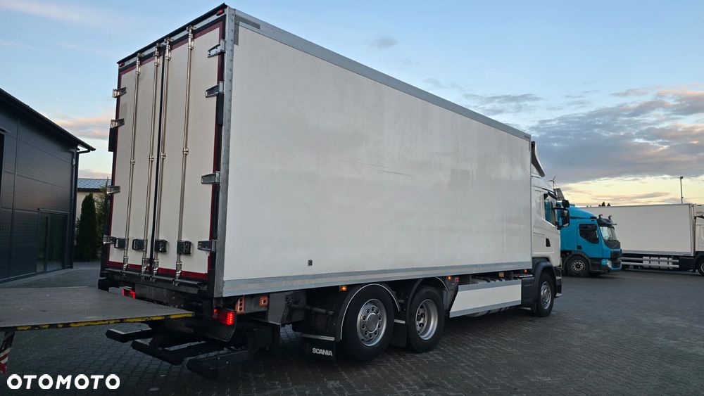 Scania G490 6x2 18 palet chłodnia diesel kurierka odwierty piękny stan świeży import! - 19