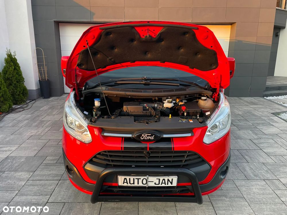 Ford TRANSIT CUSTOM LONG L2H1 Klima Navi Kamera Grzane Fotele 2xDrzwi Boczne Skóry Dubel Kabina 6os. Tempomat 2xPdc Rury - 10