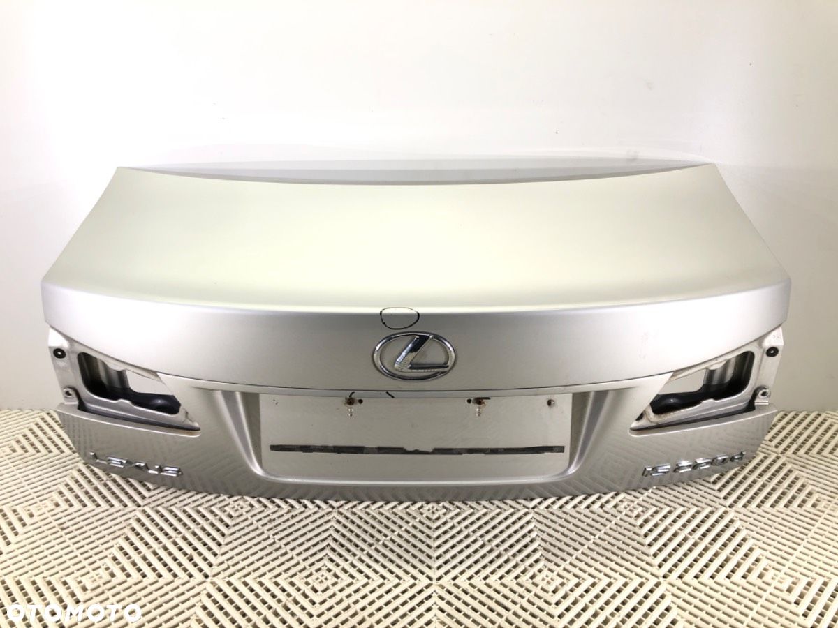 KLAPA TYŁ - 199.00 PLN - LEXUS IS II (_E2_) 2005 - 2013 220d (ALE20) 130 kW [177 KM] olej napędowy - 1
