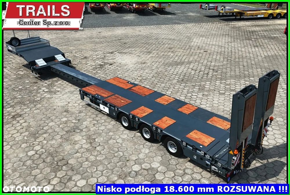Inny Niskie-podwozie 9,35 m + 5,00 m rozsuwu, NAJAZDY DŁUGIE 4,00 M !!!