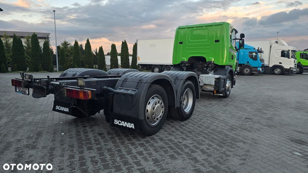 Scania G360 6x2 13litrowy 6cyl ful air 3.9 rozstaw idealna rama do zabudowy pod beczkę asenizacyjną, mleko, wywrotka - 27
