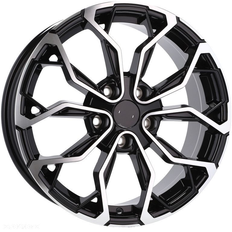 4x Felgi 17 m.in. do RENAULT Arkana Captur Duster Koleos Laguna Megane Talisman - XF260 (BK1058) - 10