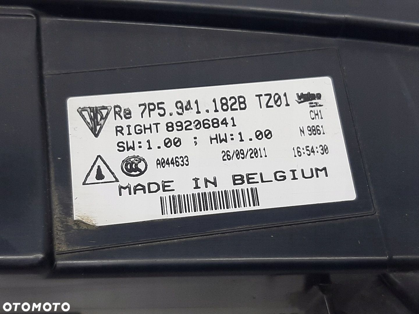 PORSCHE CAYENNE II 7P 10-15R HALOGEN ŚWIATŁO LED DRL PRAWY PRZÓD 7P5941182B - 3