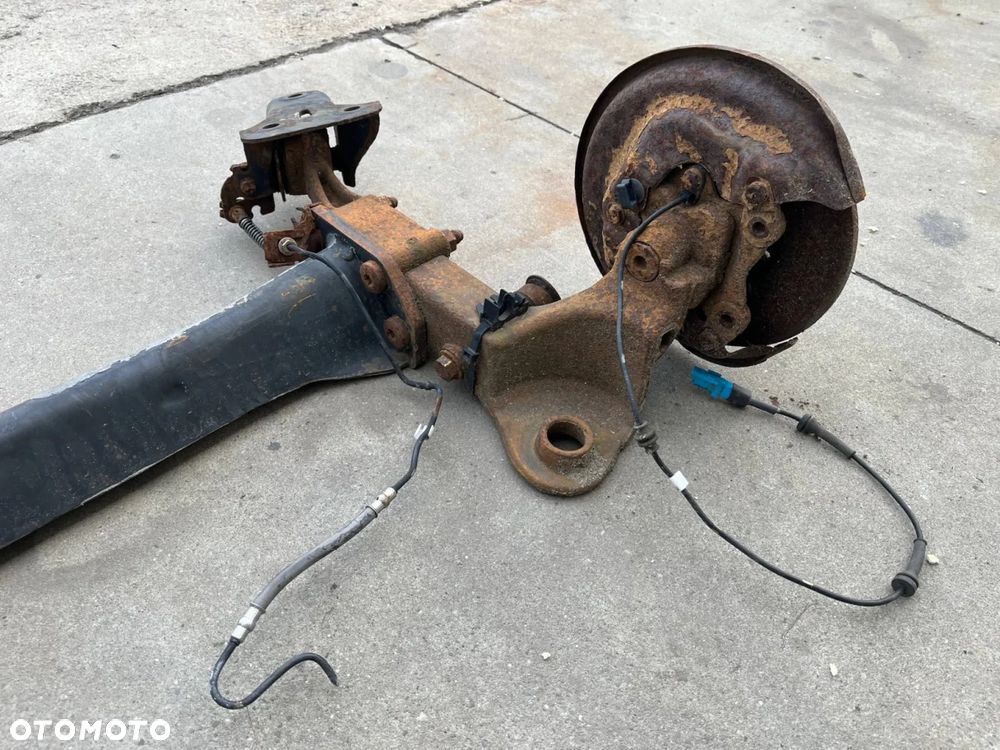 Belka zawieszenia Citroen C3 I 02-09r. oś tylna amortyzatory komplet - 8