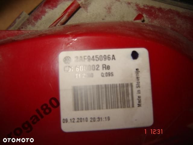 VW PASSAT B7 LAMPY TYŁ 3AF ORYGINAŁ - 2