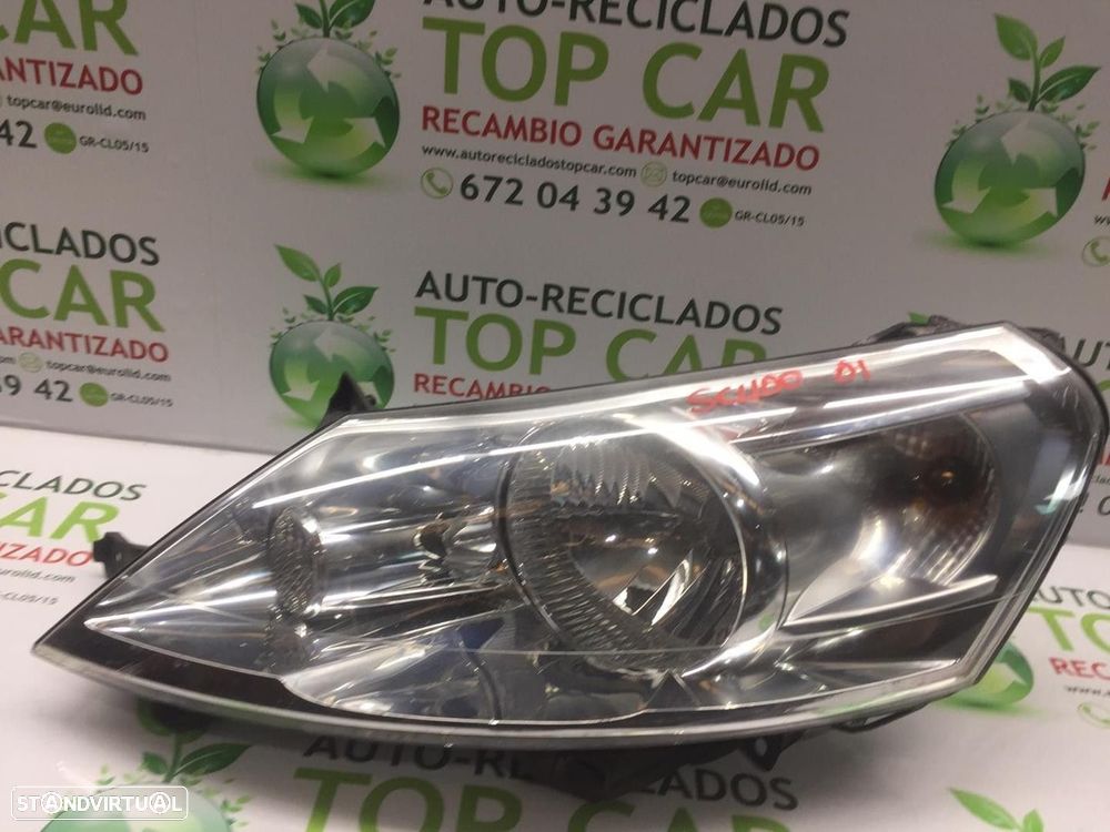 FAROL ESQUERDO FIAT SCUDO 2016 - 2