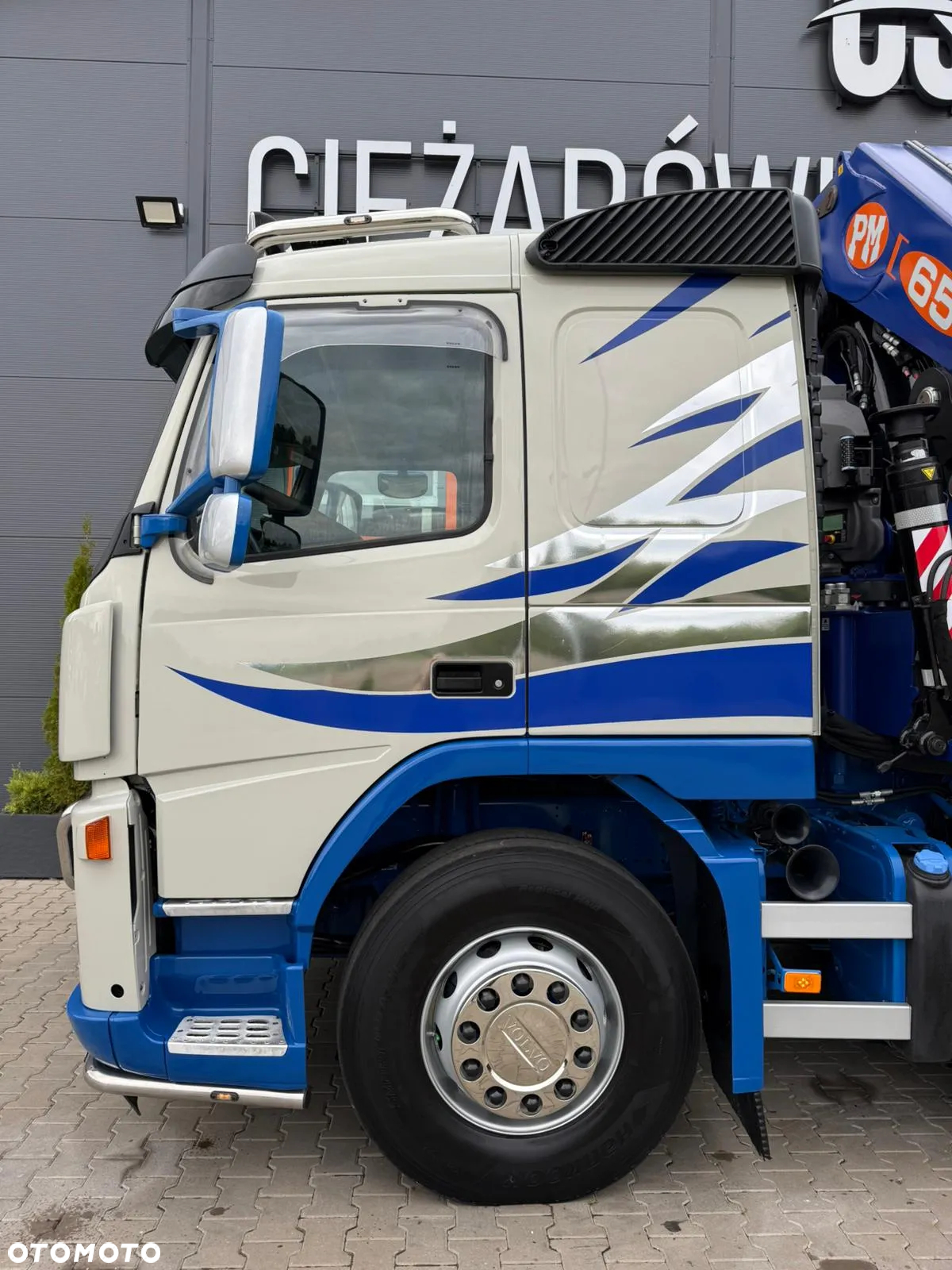 Volvo FM FH 450 8x4 8x2 // dzwig PM65 rok 2016 !!! 22 TONY !!+ platforma // kran crane żuraw hds - 25