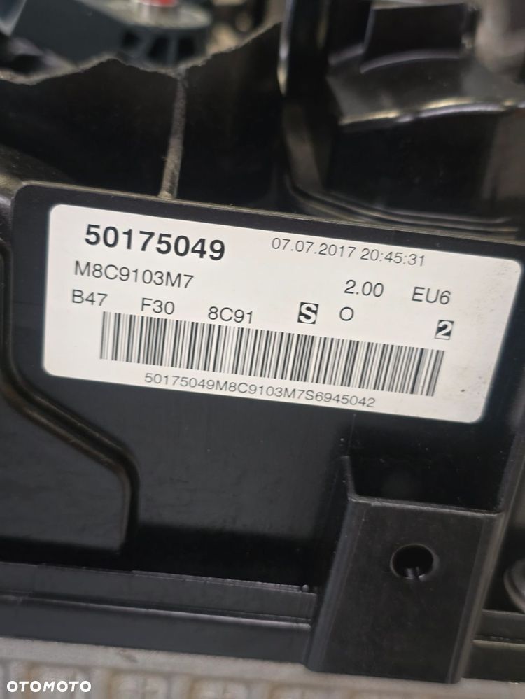 ORYGINALNY SILNIK 2.0 DIESEL X-DRIVE BMW X3 X4 4 5 B47D20A 50175049 - 11
