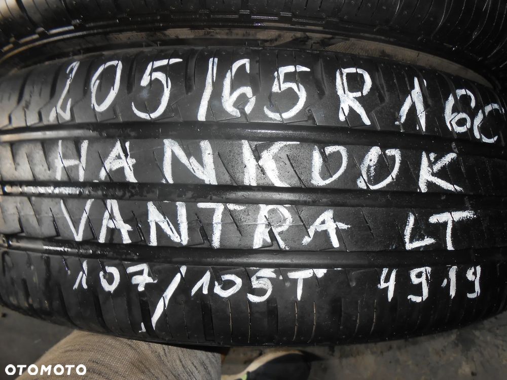OPONY 205/65R16C HANKOOK VANTRA LT DOT 4919 7.9MM - 3