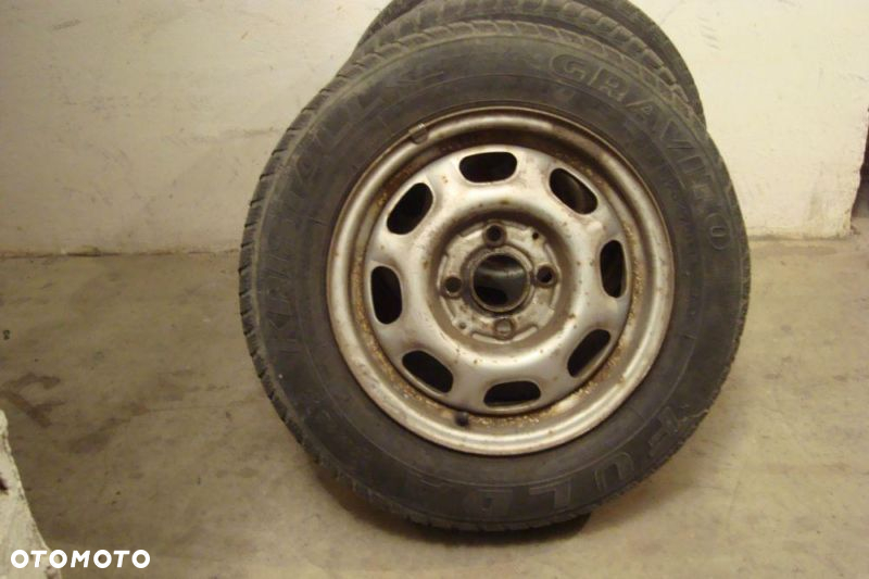 13” - Felgi  4x100 , r-13 cali -  Koła -  VOLKSWAGEN - SEAT - SKODA - Koła ZIMOWE:  Polo , Golf , Caddy , Ibiza , Cordoba , Inca , Felicia , Favorit - Stalowe Koło Dojazdowe Rezerwowe Zapasowe Dojazdówka Zapasówka Rezerwa - 6