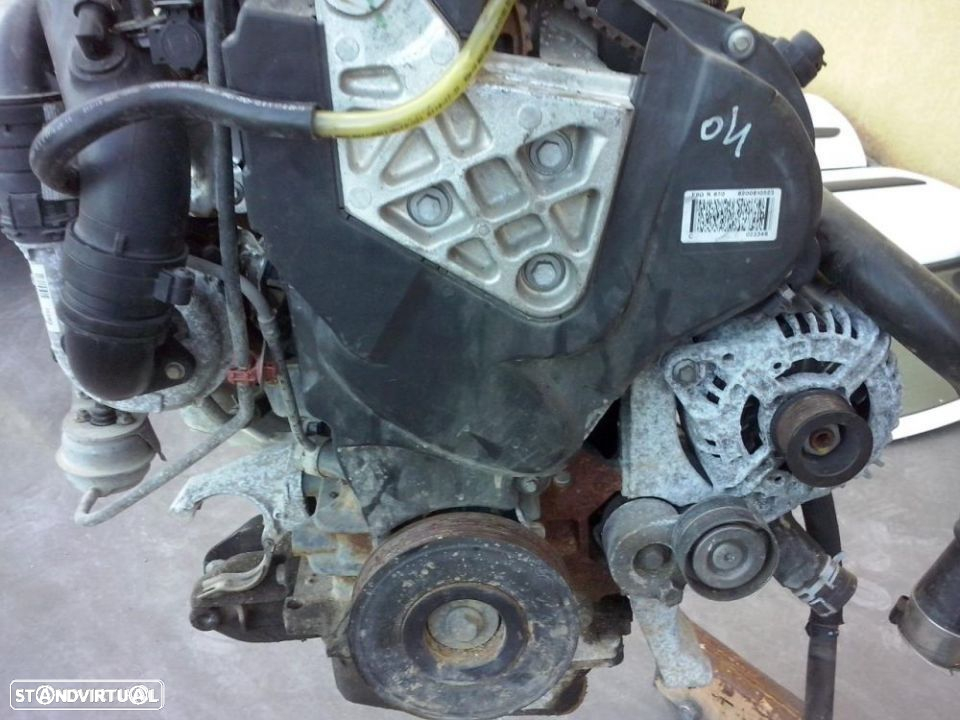 Motor e caixa de velocidades Renault Megane e Scénic 1.9 dci F9QN870 - 2