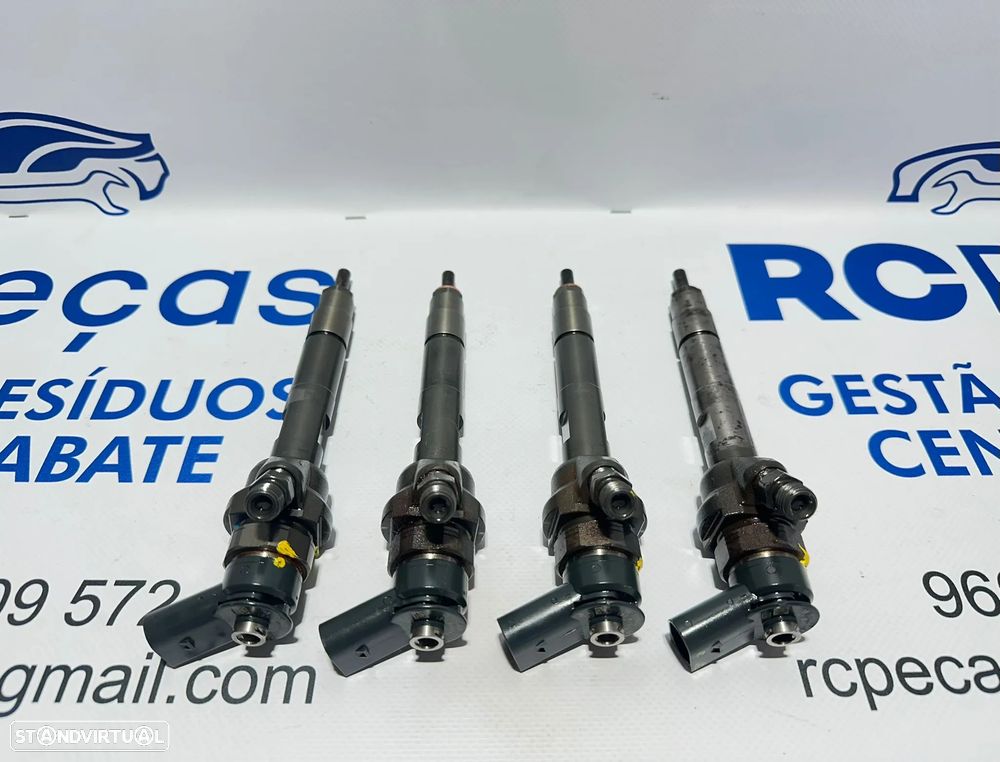 .Conjunto de 4 injetores Bosch BMW 2.0D 16v N47D20 N47 N47N 116D 118D 316D 318D 118cv 143cv 2006 - 2016 - 6