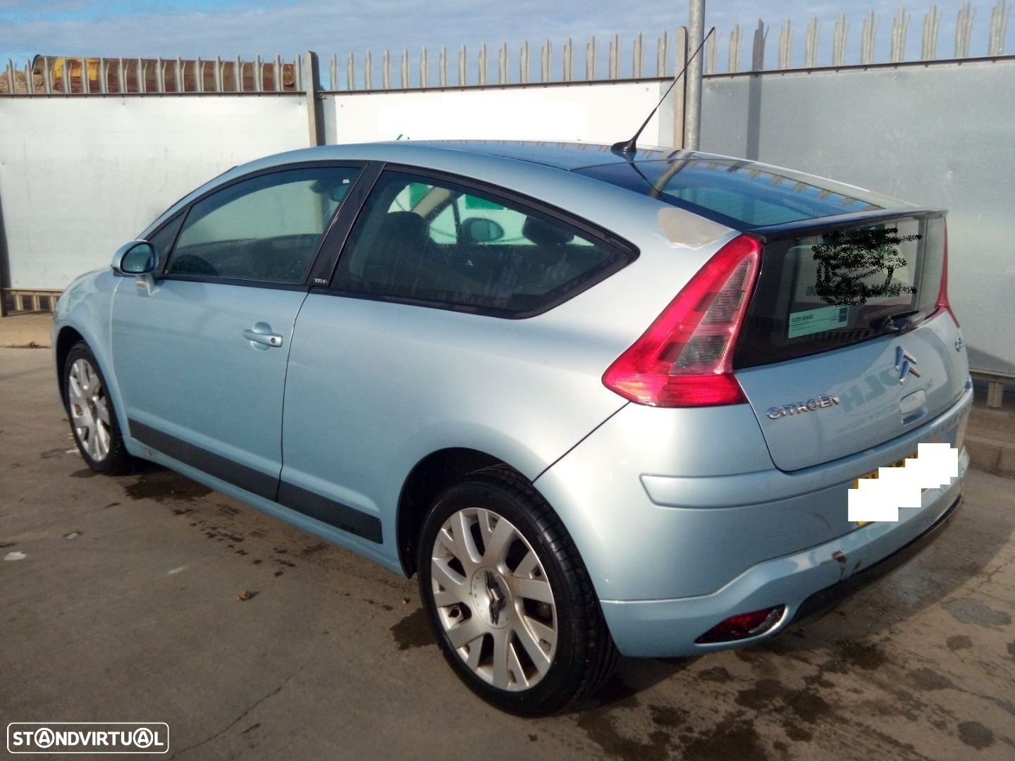 Citroen C4 VTR Plus 1.6 HDI de 2005 disponível para peças FRENTE VENDIDA - 3