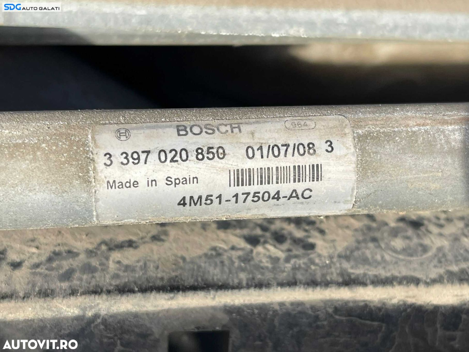 Motoras Stergator Stergatoare Parbiz Fara Brate Ford Focus 2 2004 - 2010 [C2594] - 4
