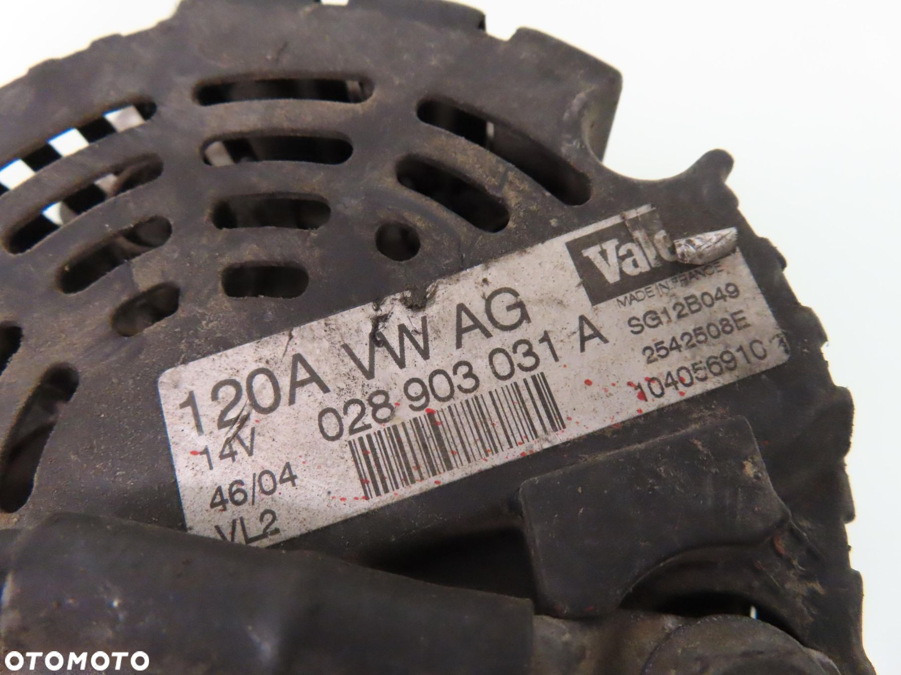 ALTERNATOR VW PASSAT B5 1.9 TDI 028903031A - 3