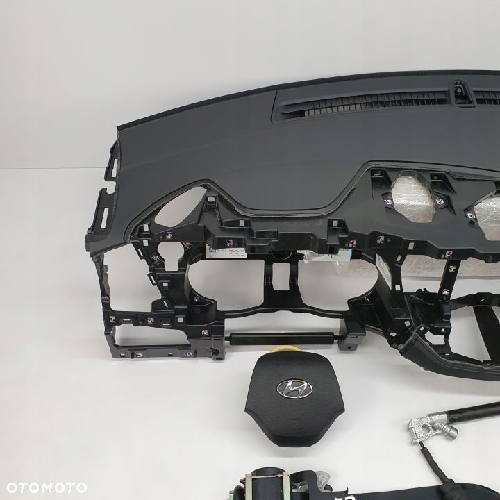 HYUNDAI TUCSON II DESKA ROZDZIELCZA KONSOLA KOKPIT PULPIT PODUSZKI AIRBAG AIR BAG PASY KIT SET - 2