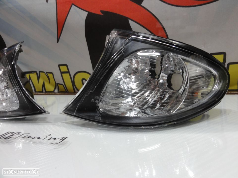 Pisca frontal bmw e46 4p 01-05 fundo cristal c/2 anos de garantia - 5