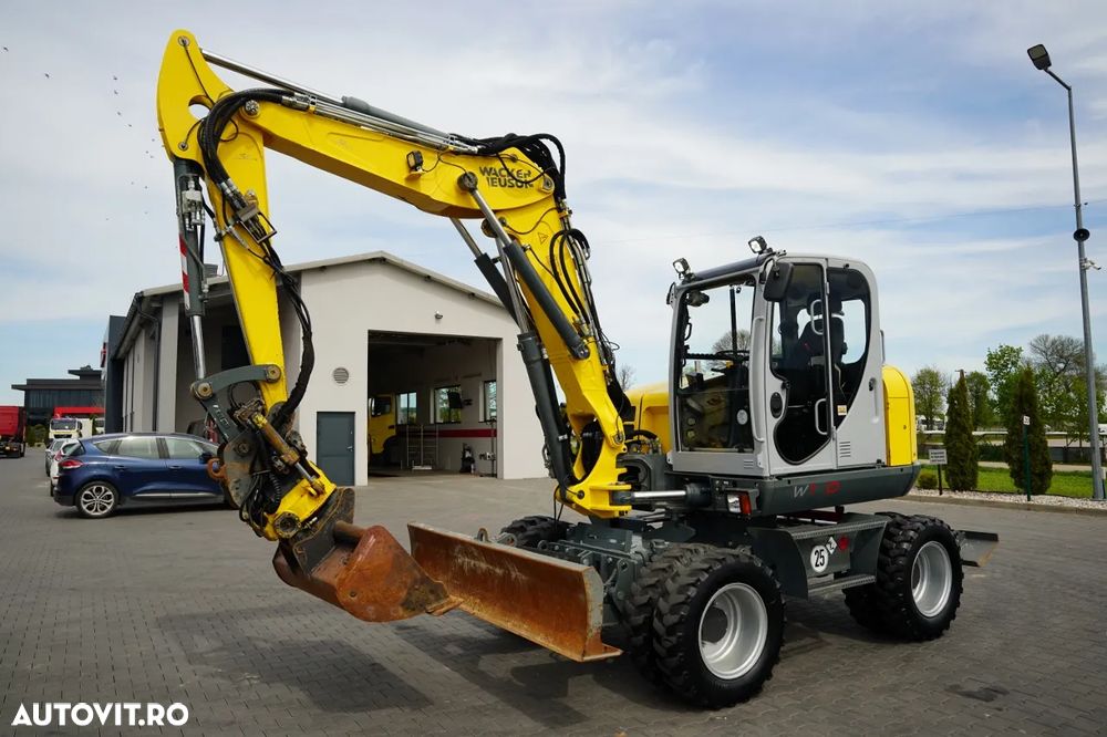 Wacker NEUSON EW 100 / EXCAVATOR PE ROȚI / AER CONDIȚIONAT / CAMERĂ / 2020 - 7