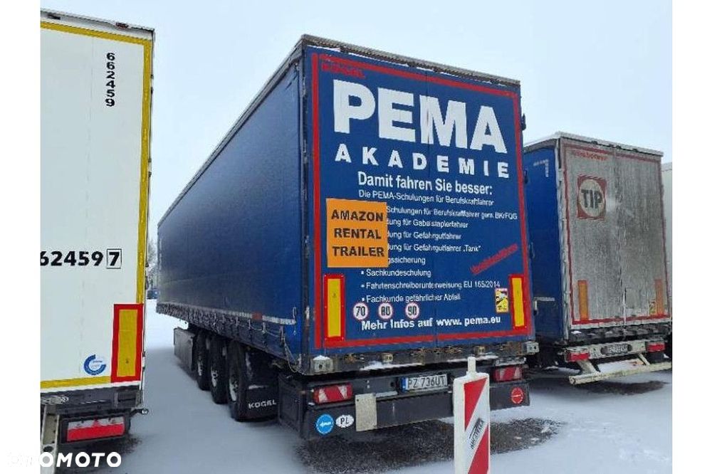 Inny Kögel Trailer Curtainsider Sliding Roof Straight - 6