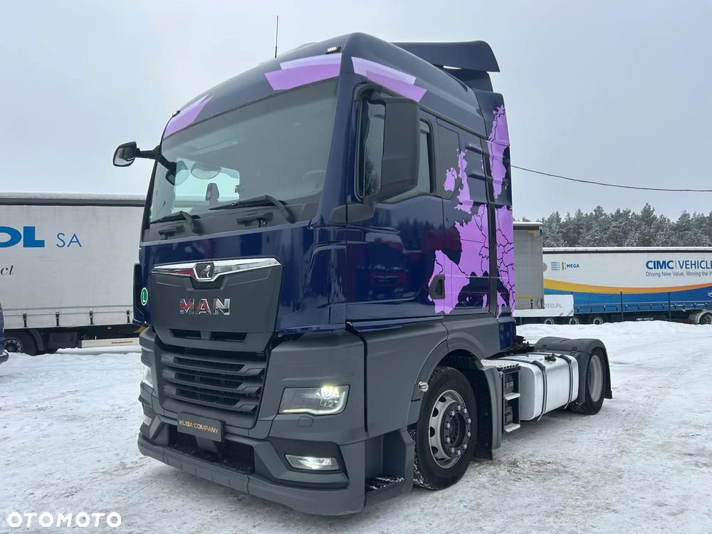 MAN TGX 18.430 LOW DECK / RETARDER / SALON POLSKA 4 SZTUKI / BIAŁY KOLOR OKLEJONY FOLIĄ / 1 WŁAŚCICIEL / MEGA / KLIMA POSTOJOWA / 2022 ROK PRODUKCJI !! - 4