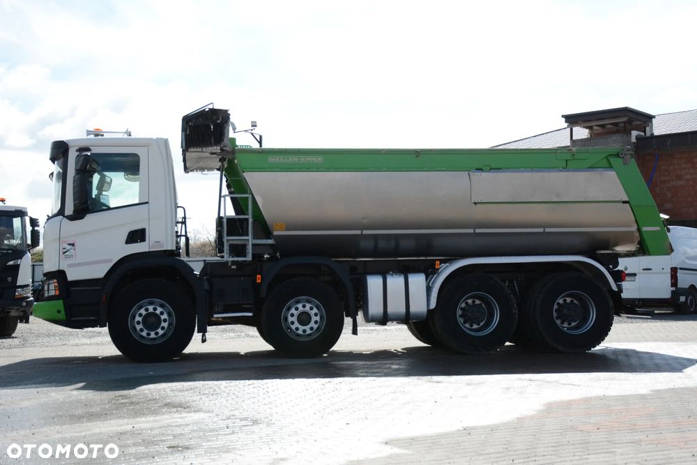 Scania P 410 XT / 2019r / 8x4 / MEILLER KIPPER / Retarder / Mulda / Duża ładowność / Na zwolnicach - 7