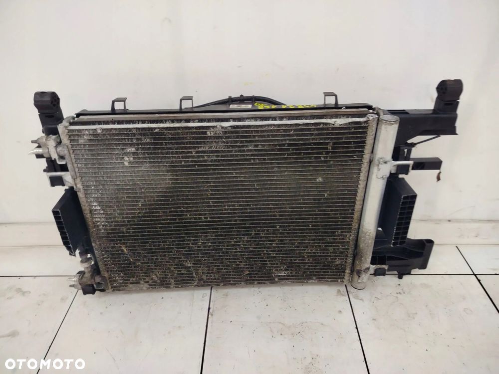 OPEL ASTRA J LIFT 12R- KOMPLET CHŁODNIC WENTYLATOR 1.6 BENZYNA AUTOMAT - 1