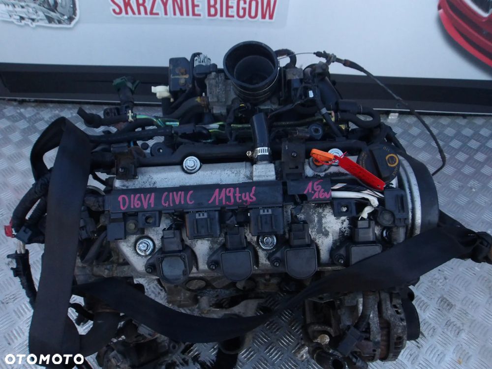 SILNIK HONDA CIVIC 1.6 16V D16V1 119 TYS - 2