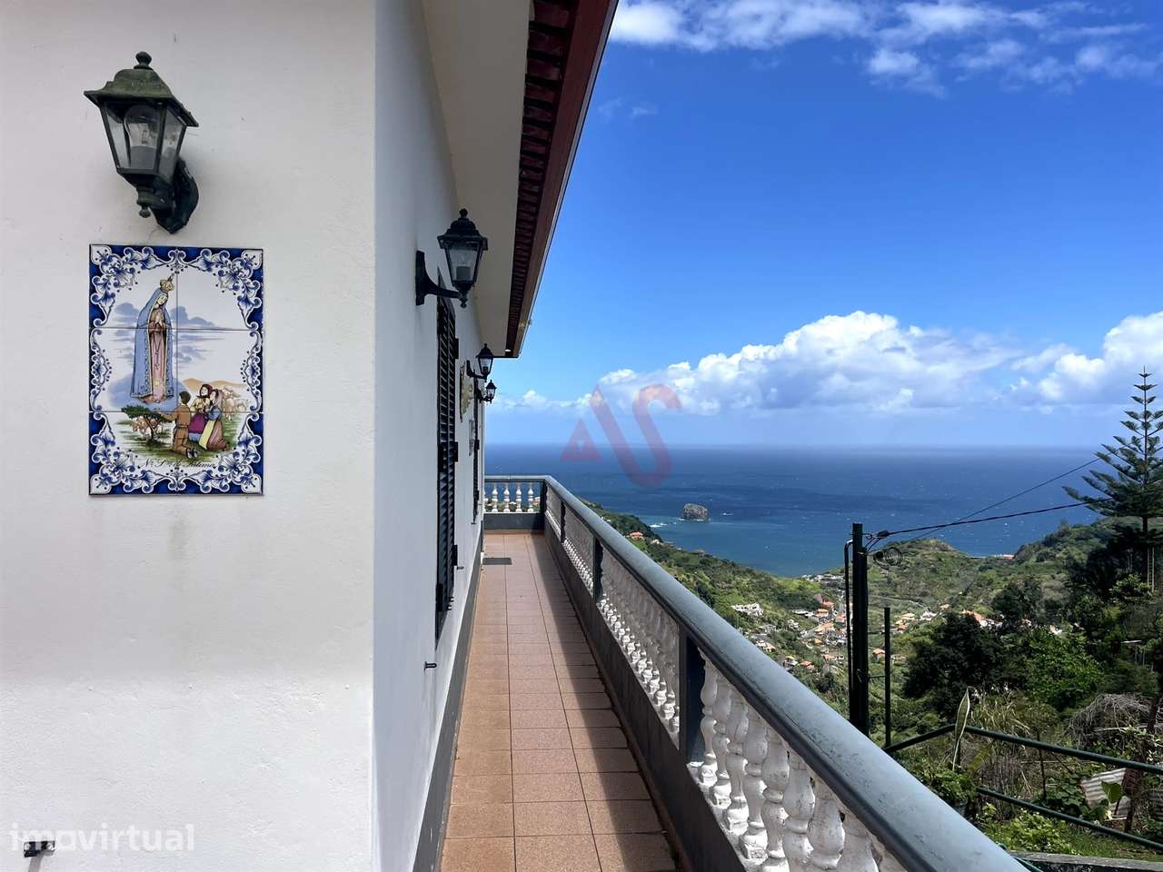 Moradia T3 com Vista Deslumbrante sobre o Atlântico – Porto da Cruz, M - Grande imagem: 3/24