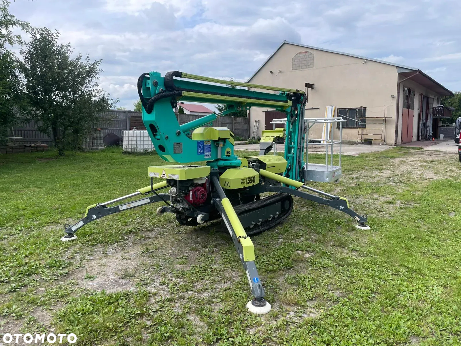 Inny IHIMER PODNOŚNIK KOSZOWY PAJĄK 13M 1360 KG Honda + 230V - 4
