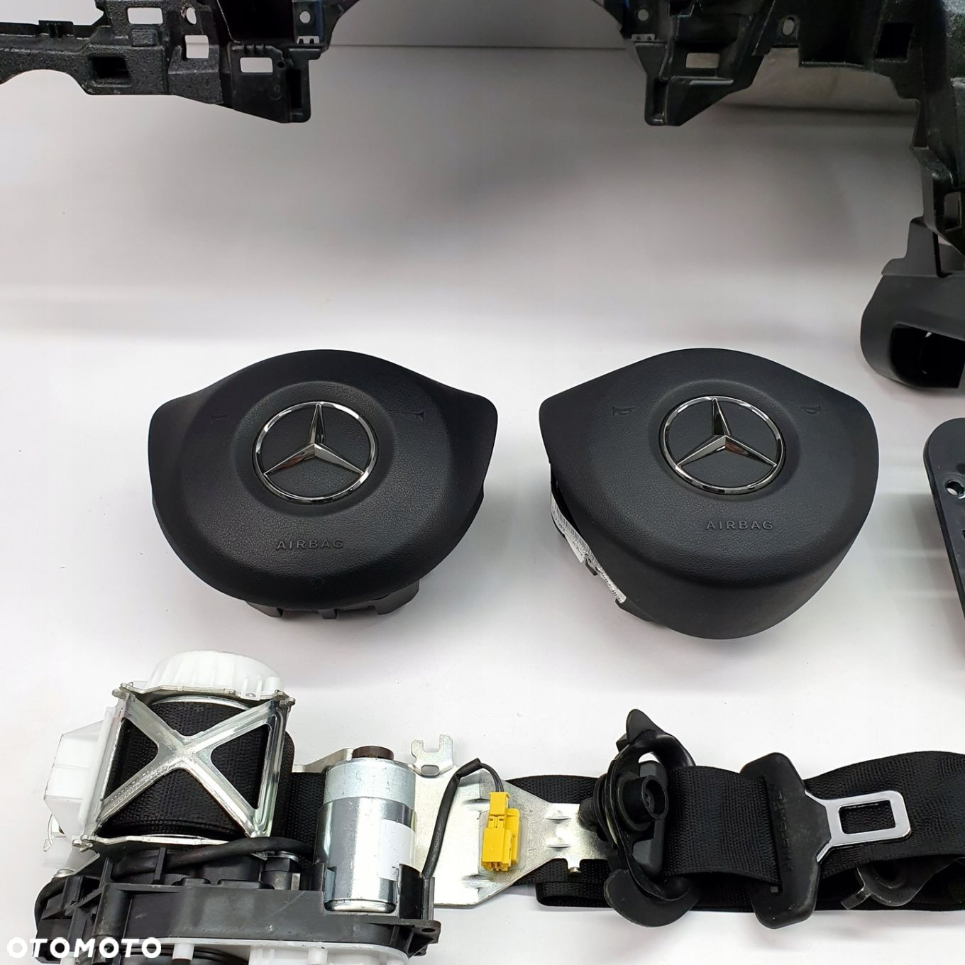 MERCEDES GLS X166 DESKA ROZDZIELCZA KONSOLA KOKPIT PULPIT PODUSZKI AIRBAG AIR BAG PASY KIT SET - 7