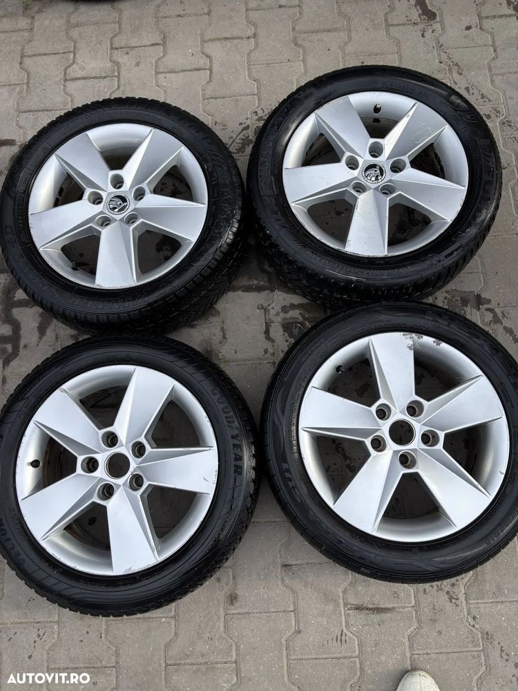 Set Jante/Set Roti Skoda Octavia 3 195/55/16 - 1