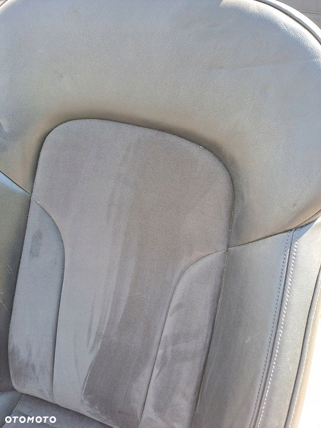 AUDI Q5 8R FOTELE SIEDZENIA ŚRODEK KANAPA PÓŁSKÓRA ALCANTARA EU - 3