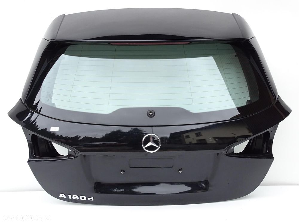 KLAPA TYŁ TYLNA BAGAŻNIKA + SZYBA LAKIER 191 MERCEDES A-KLASA W177 18-23r - 1