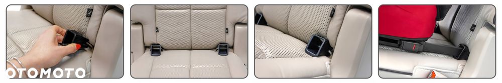 fotelik samochodowy 2w1 podstawka 15-36kg duży r129 +organizer isofix - 15
