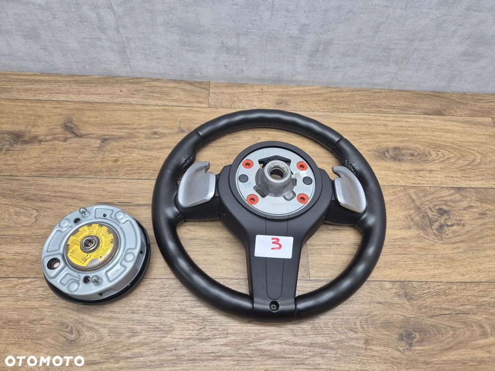 BMW F20 F21 F22 F23 F30 F31 F32 F36 KIEROWNICA M PAKIET PODUSZKA ŁOPATKI TEMPOMAT ŁADNA ORI - 12