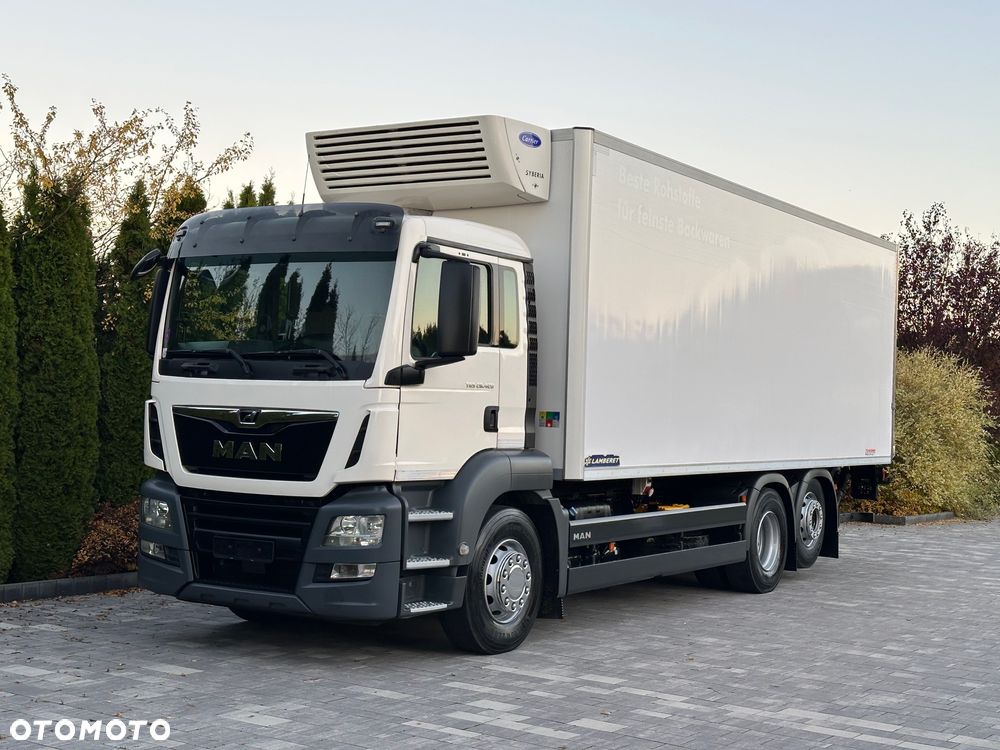 MAN / TGS / 26.420 / 6X2 / CHŁODNIA 7,7 m / Carrier / - 2
