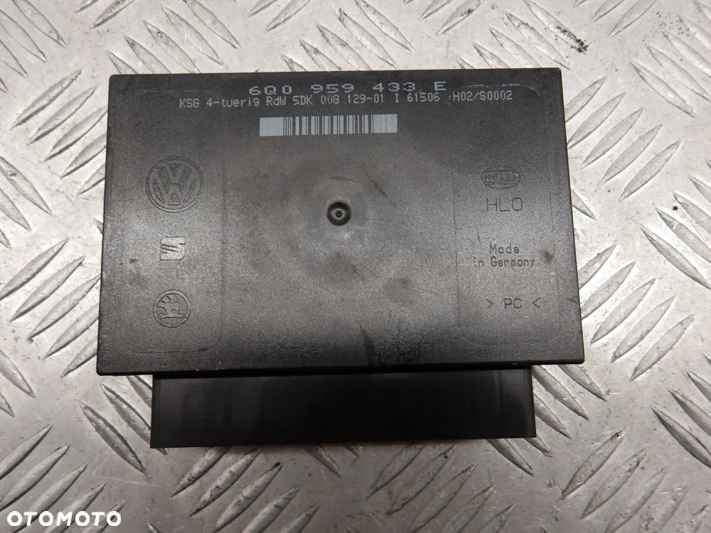 SEAT IBIZA III 02-05 HB 3D 1.9TDI MODUŁ KOMFORTU 6Q0959433E - 1