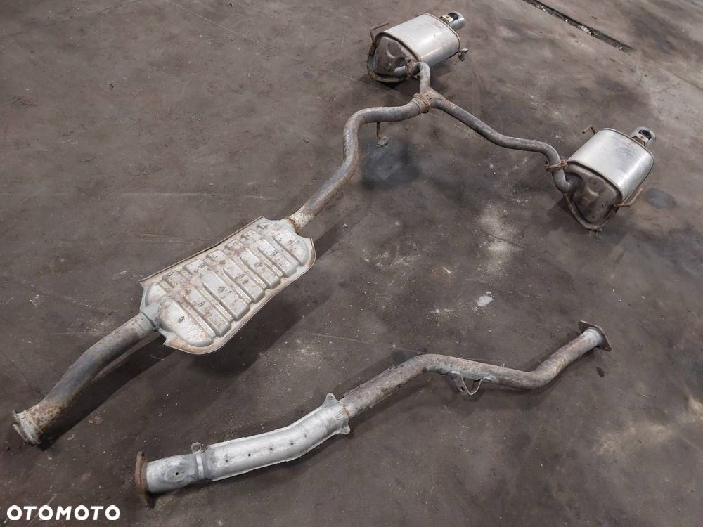 TŁUMIK WYDECH KOMPLET KOŃCOWY ŚRODKOWY SUBARU LEGACY IV 2.0 D - 6