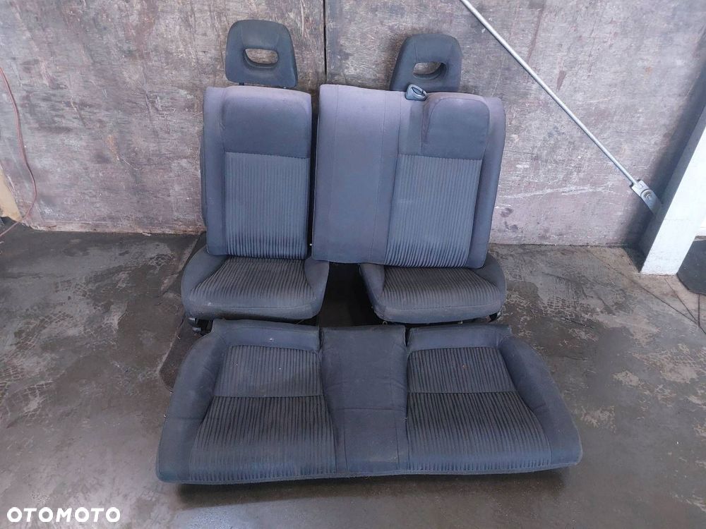 KOMPLET FOTELI LEWY PRAWY PRZÓD + KANAPA TYŁ HONDA CIVIC VII - 1