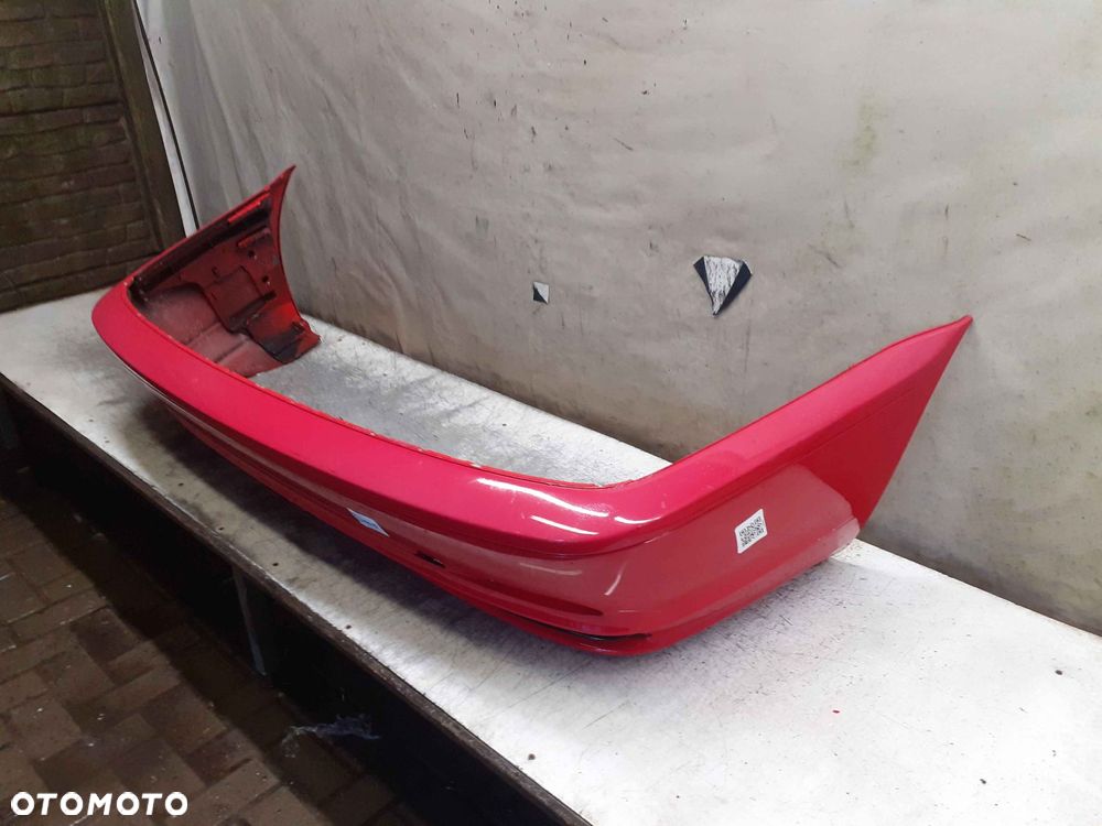 ^ ZDERZAK TYŁ TYLNY BMW E46 SERIA 3 COUPE JAPANROT CZERWONY - 2