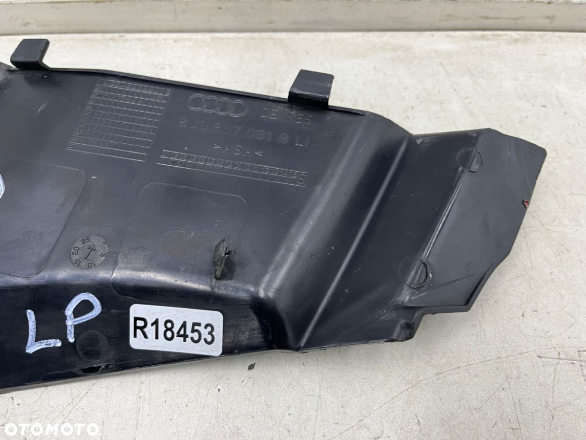 Listwa Audi TT II 8J 06-14r. lewa nakładka reflektora przednia listwa górna maskownica 8j0807081b - 10