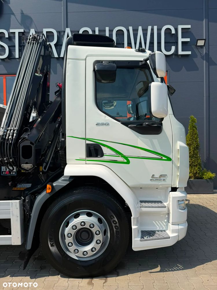 DAF LF CF 250 // Wywrotka 3-stronna // Żuraw HIAB XS 122 DUO // Klimatyzacja // Euro 6 // Krane, Kipper, Kran - 29