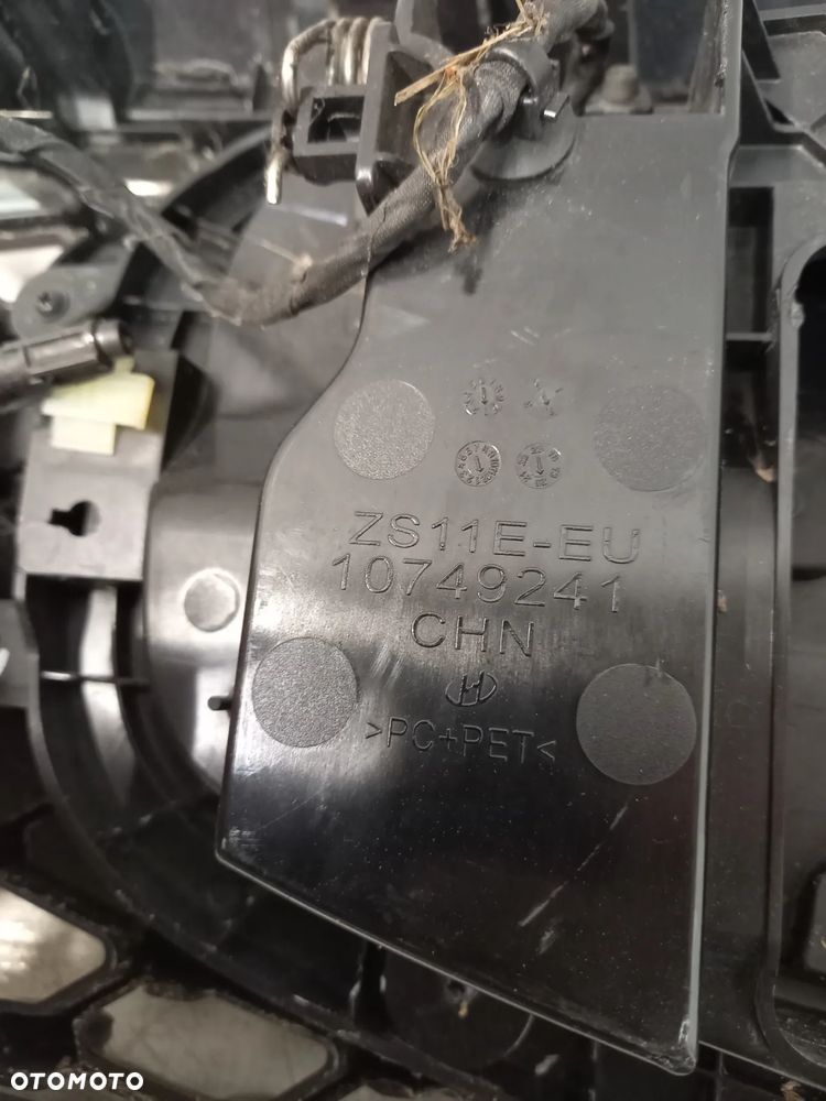 MG ZS Saic Suv EV grill atrapa chrom klapka maskownica gniazdo ładowania - 10