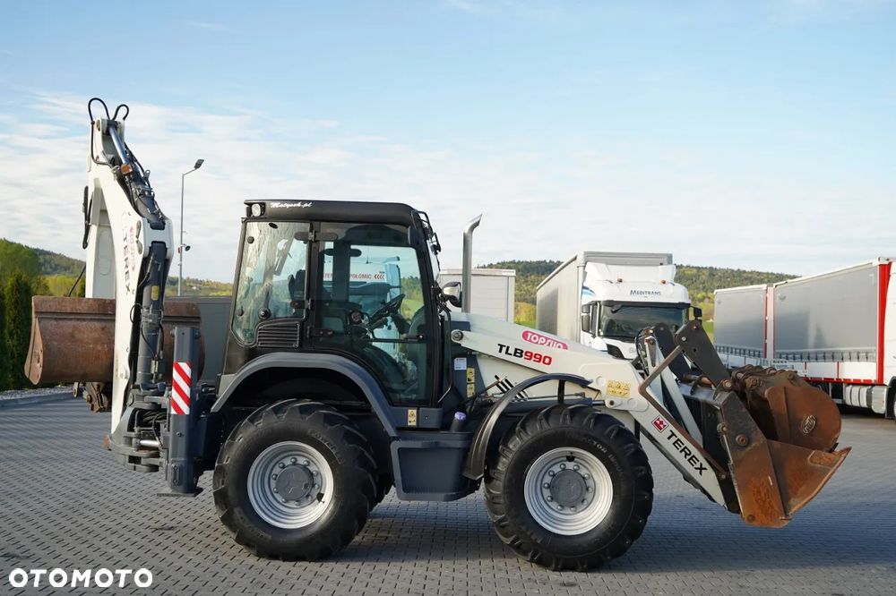 Terex TLB 990 / KOPARKO-ŁADOWARKA / KOMPLET ŁYŻEK / 3 300 MTH / - 14