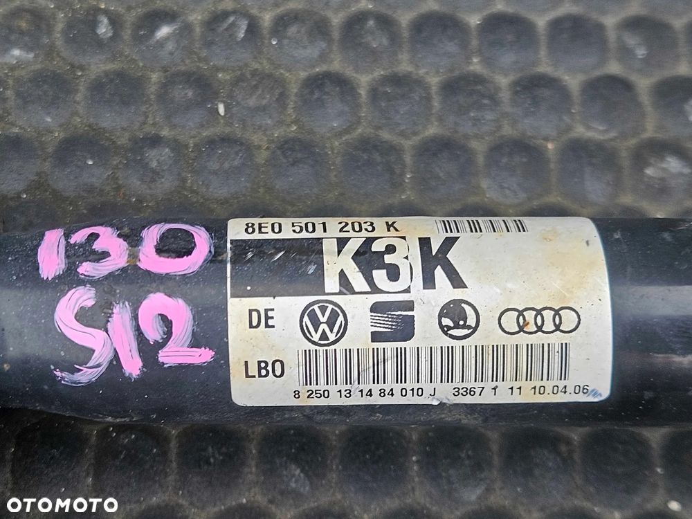 Półos 8E0501203K K3K Polosie Przegub Tył Tylna Lewa Prawa Audi A4 B6 B7 Quattro 4x4 - 4