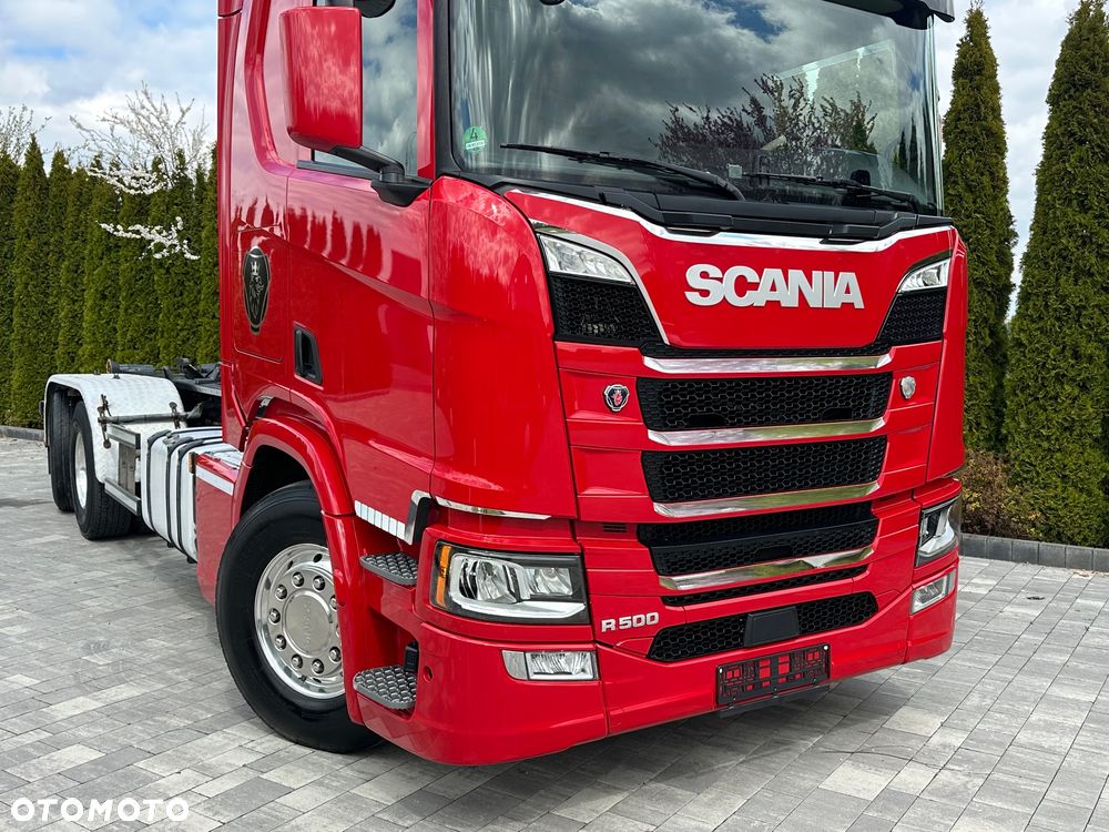 Scania / R500 / 6X2 / HAKOWIEC / Oś-SKRĘTNA-PODNOSZONA / - 10