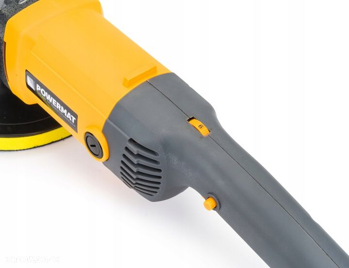 POLERKA SAMOCHODOWA DO LAKIERU SZFIFIERKA 2600W 4X GĄBKA FILC  RĘKAWICE - 10
