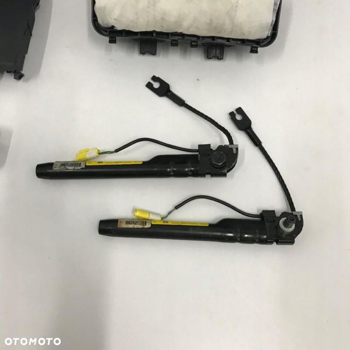 FIAT 500 DESKA ROZDZIELCZA KONSOLA KOKPIT PULPIT PODUSZKI AIRBAG AIR BAG PASY KIT SET - 9