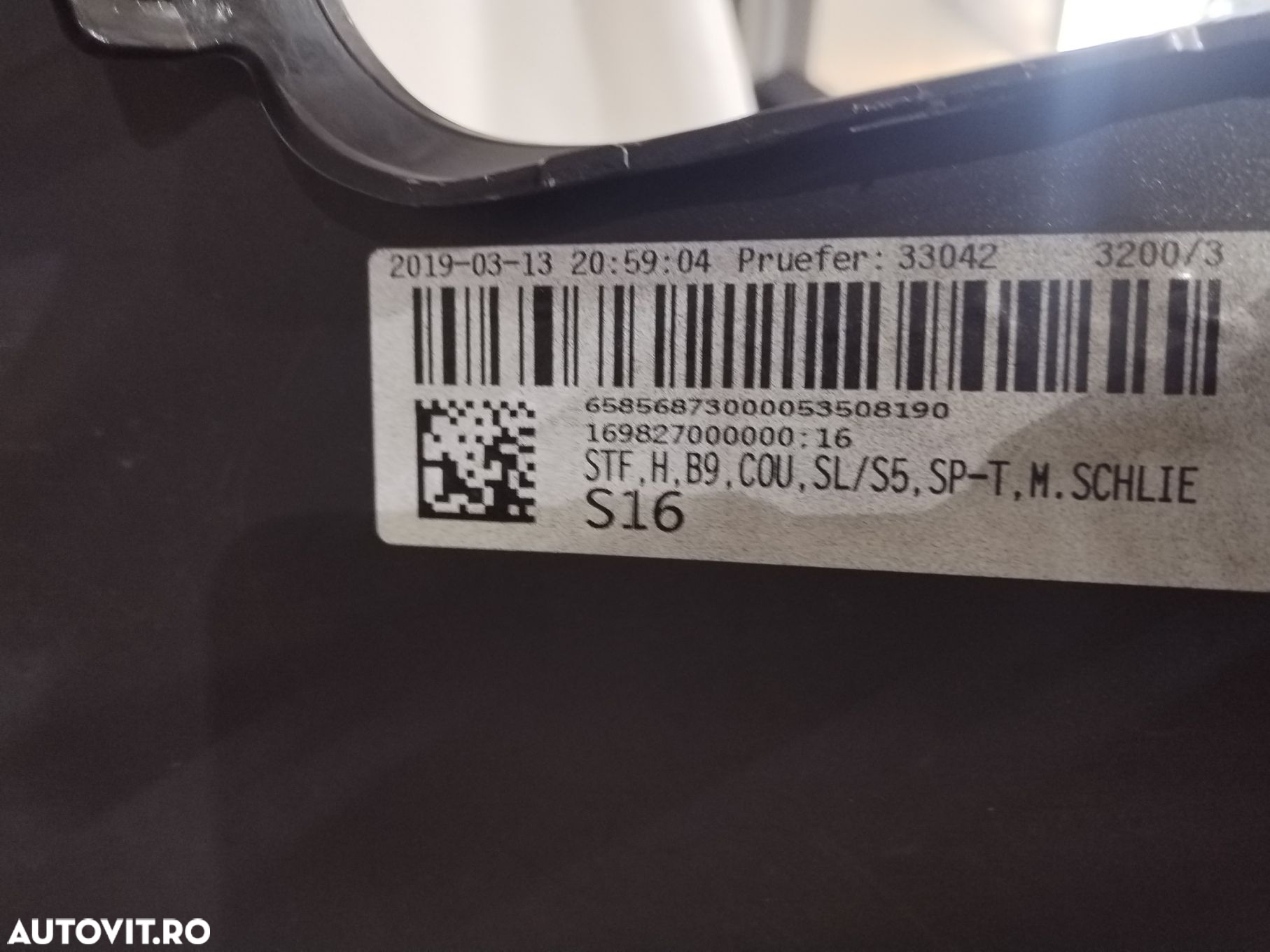 Bara spate Audi A5, S-Line S5, 2016, 2017, 2018, 2019, cod origine OE 8W6807511C. - 11