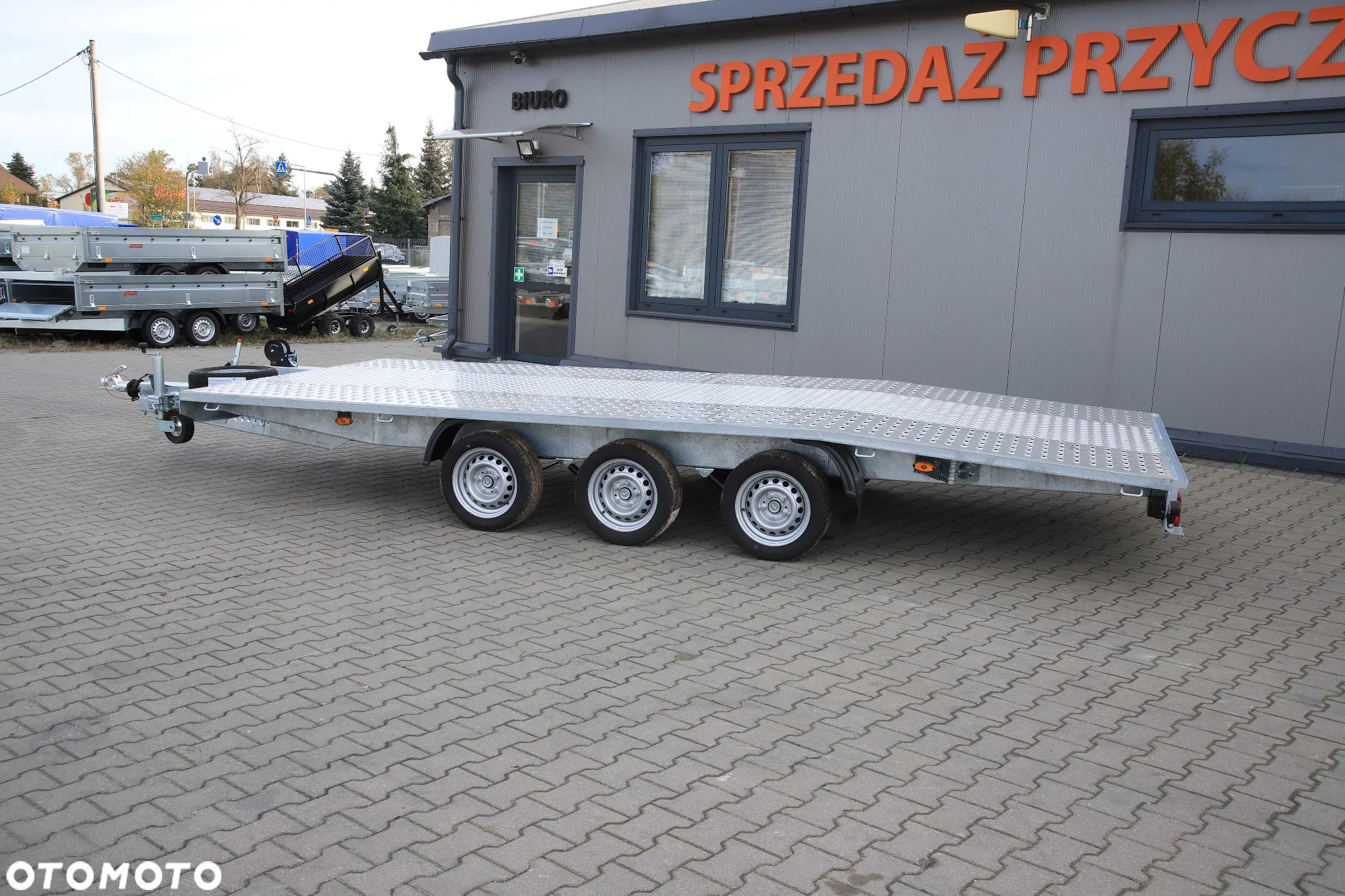 Niewiadów Jupiter 5x2.1+alu ryfel 3 osie DMC 3500 kg Koła 195R13C - 2